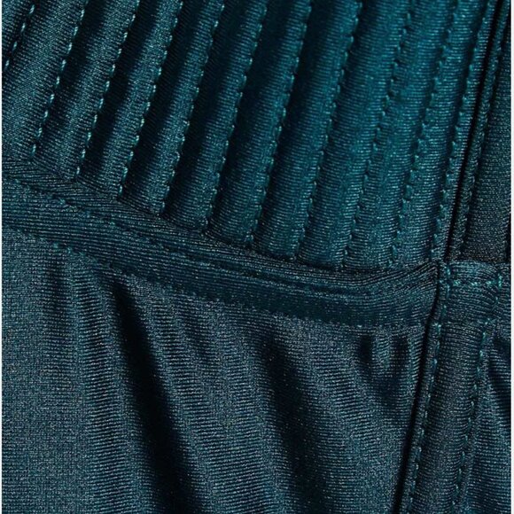 NWT Zimmermann Blue Green One Piece Swimsuit Sz 0-4, XS-S Adjust Straps Quilted - Picture 4 of 6